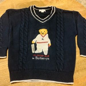 Burberry Kid’s Vintage Bear Sweater